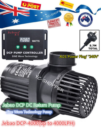 Jebao DCP 3500 Replacing DCP 4000 SINE Wave DC Pump