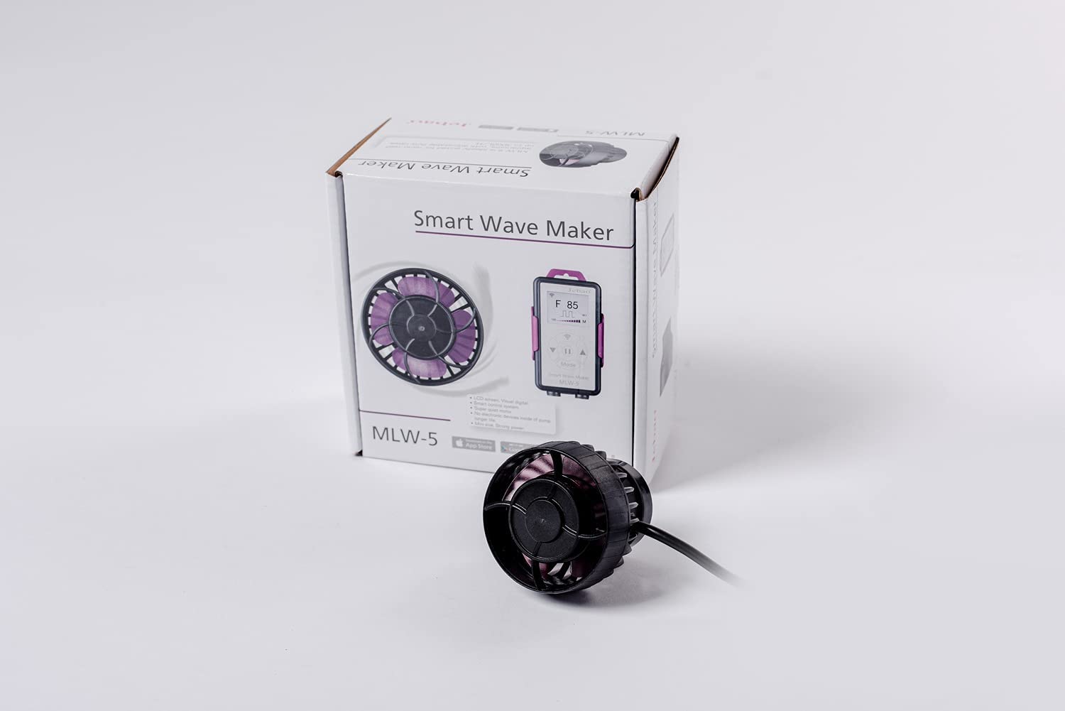 Jebao Smart Wave Maker MLW-20 水流ポンプ他おまけ Jebao MLW Series Smart Wavemaker LCD Display WIFI – Green Aquatic
