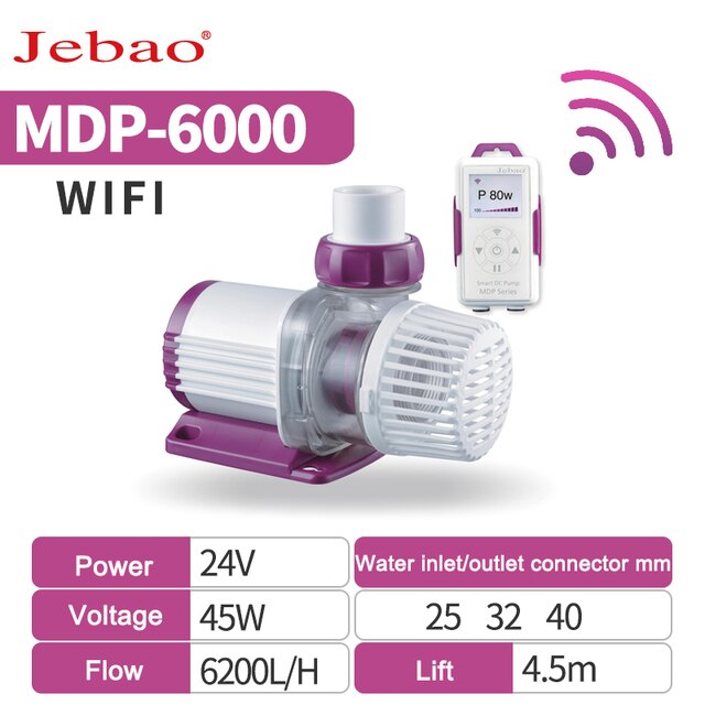 JEBAO MDP Smart WiFi DC Pump – Green Aquatic