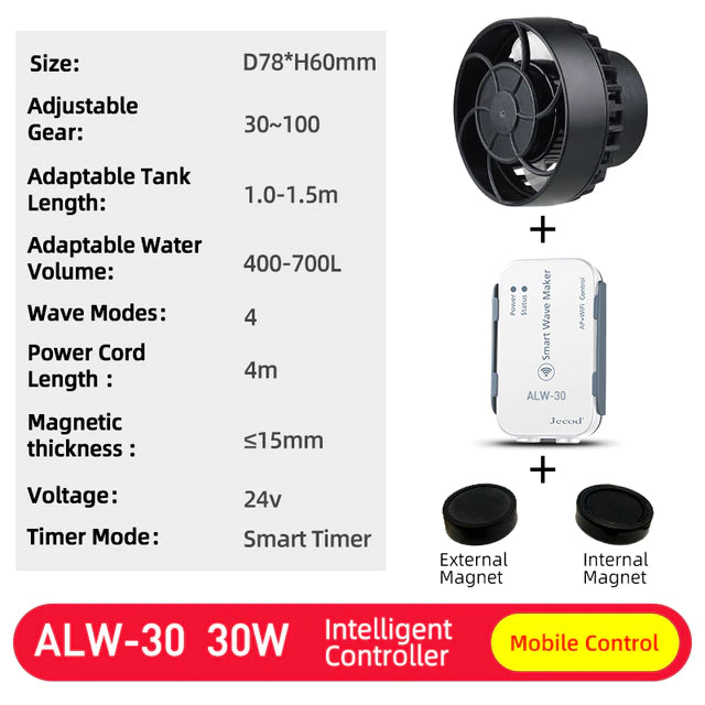 Jebao ALW Series Smart Wavemaker WIFI APP NEW VERSION