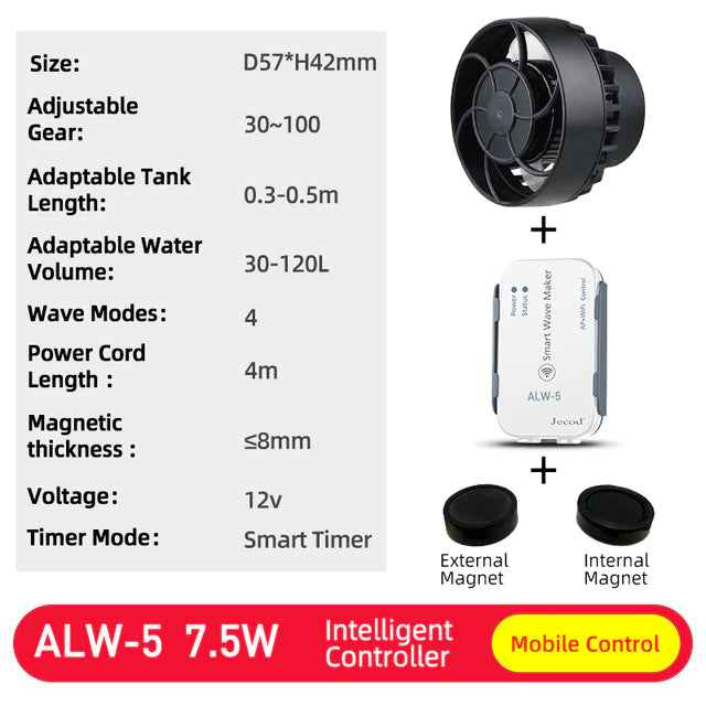 Jebao ALW Series Smart Wavemaker WIFI APP NEW VERSION