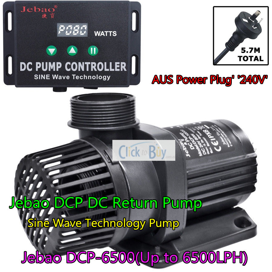 Jebao DCP 6500 SINE Wave DC Pump – Green Aquatic